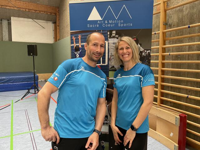 Harald Schmidt und Christina Sischka sind ein Teil des Organisationsteam.