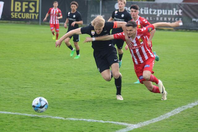 Der SK Sturm Graz II verlor sein Heimspiel gegen Flyeralarm Admira Wacker, das in Gleisdorf ausgetragen wurde, mit 1:3. | Foto: RegionalmedienSteiermark/Hofmüller