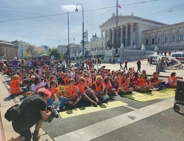 Foto: Letzte Generation Österreich