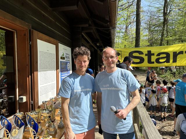 Die Organisatoren Matthias Windbacher und Albrecht Oppitz.