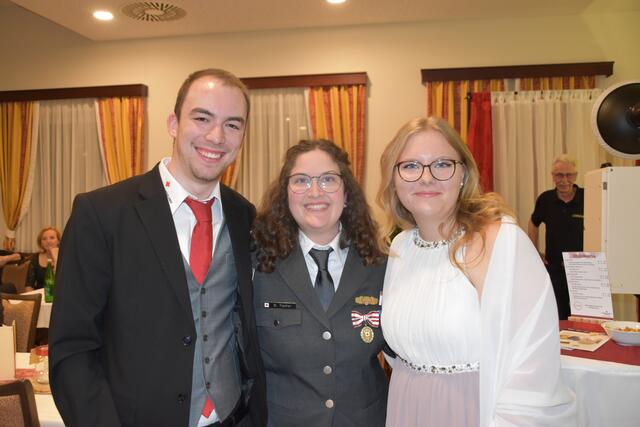 Lukas Hauer, Stefanie Fischer und Hannah Mayrhofer.