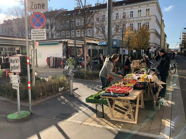 Jeden Mittwoch wird es in Währing einen neuen Bauernmarkt geben. Das Augenmerk liegt auf Regionalität.  | Foto: Marktamt