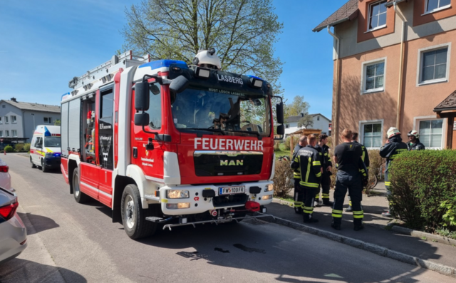 Türöffnung in Lasberg | Foto: FF Lasberg