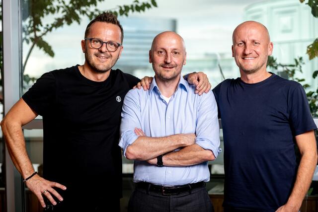 Die "Blochberger-Brüder" aus Krumbach: Martin, Andreas und Franz Blochberger.  | Foto: heimwatt
