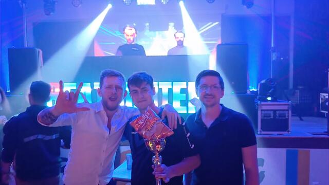 Platz Nummer zwei ging an die "Insel Weltmeister" Kevin Kraus und Tobias Leithner. | Foto: SJ