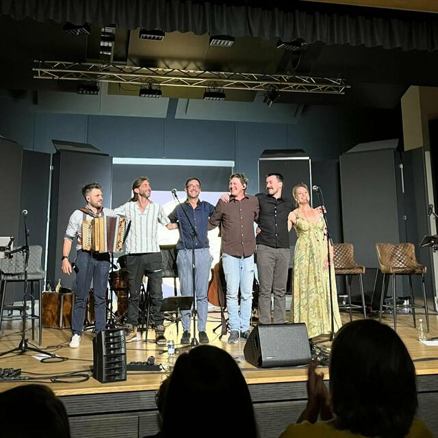 Simon Kuprian, Alexander Rankl, Matthias Kadoff (Kohler), Philipp Walser (Schnute), Michael Rettenbacher und Jacqueline Rankl (v.l.). | Foto: Kohler &amp; Schnute