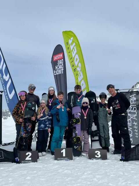 Alle Staatsmeisterim Snowboardcross auf einem Blick | Foto: Claudia Fritz