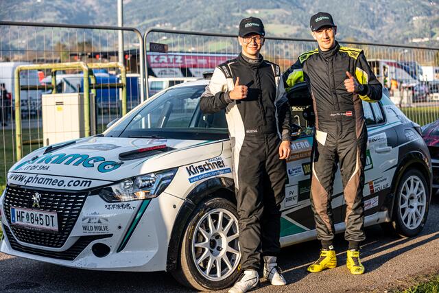 Thomas Traußnig mit seinem Co-Piloten Jürgen Pilz. | Foto: Privat