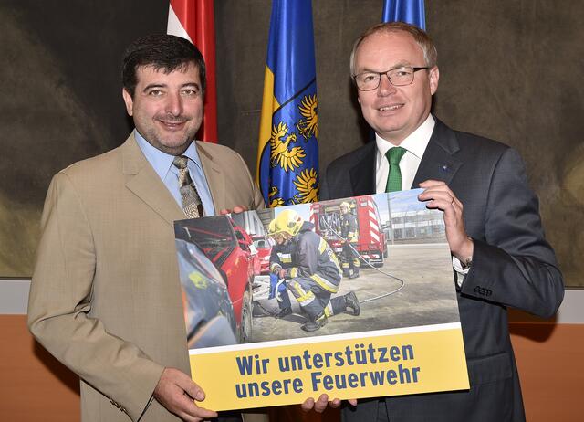LAbg. Josef Edlinger und LH-Stellvertreter Stephan Pernkopf | Foto: NLK/Reinberger