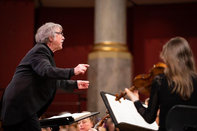 Ernst Wedam bei der „Matthäuspassion“ von Johann Sebastian Bach im großen Saal des Wiener Konzerthauses | Foto: Luiza Puiu