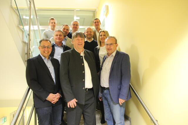 Fraktion der ÖVP Puch. | Foto: Martin Schöndorfer, 2024