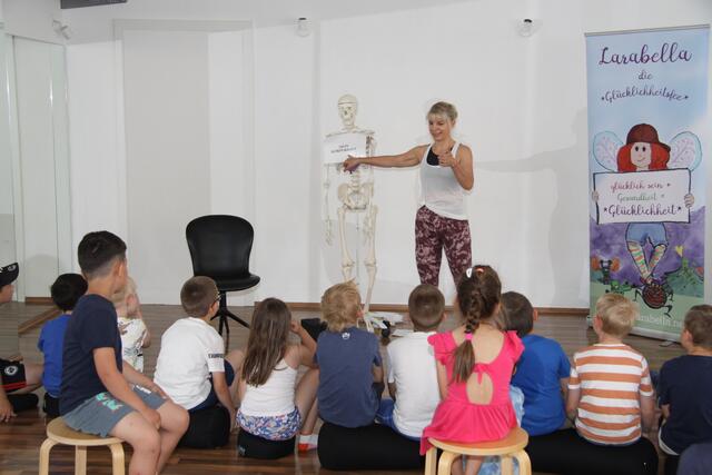Schon die Kleinen sollen über Gesundheit Bescheid wissen. | Foto: Lawugger