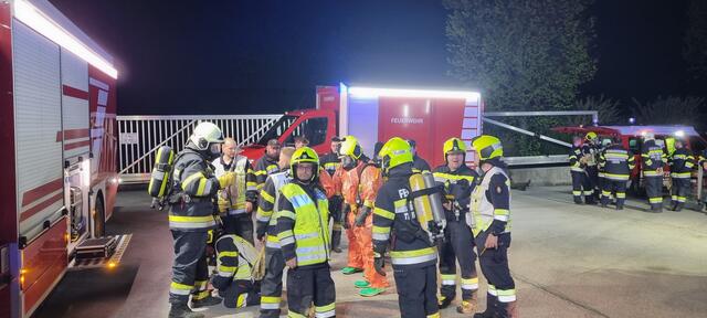Am Mittwochabend ereignete sich in Trieben ein Chemieunfall, verletzt wurde dabei niemand. | Foto: BFV Liezen/A06/LeitnerW