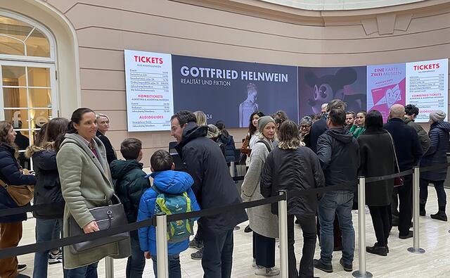 Die Ausstellung von Gottfried Helnwein ist die erfolgreichste Ausstellung eines lebenden Künstlers in der Geschichte der Albertina. | Foto: Studio Helnwein