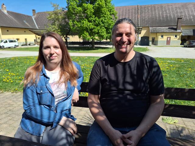 Cornelia Habl und Forschungsleiter Raoul Schwing, Veterinärmedizin Wien - Forschungszentrum Haidlhof | Foto: Michael Ellenbogen