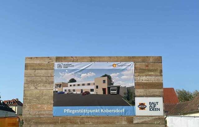 Der Pflegestützpunkt wird zweistöckig errichtet. | Foto: Jessica Geyer