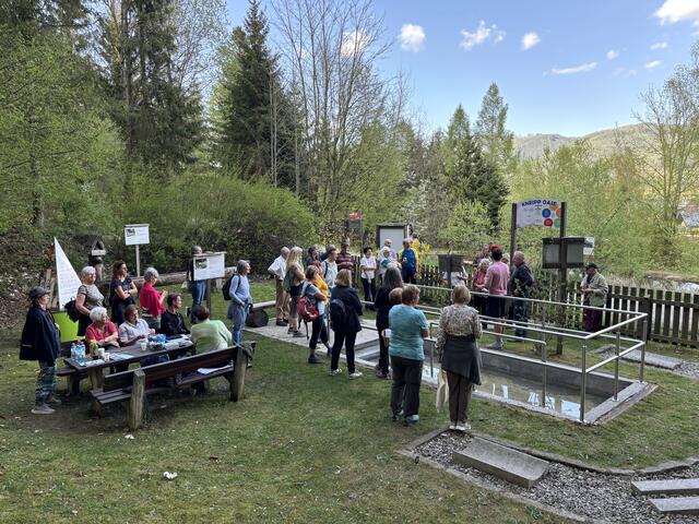 Aufgrund des großen Interesses gab es zwei Exkursionen. | Foto: Laura Jung