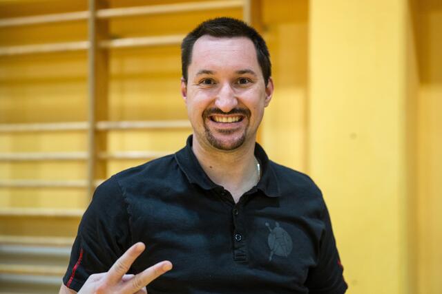 Leoben-Cheftrainer Stephan Hödl ist für das Spiel gegen den Tabellenführer West Wien optimistisch. | Foto: GEPA pictures