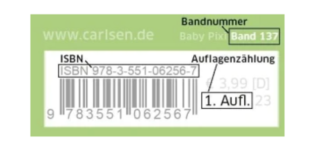Käuferinnen und Käufer der Pixi-Bücher sind aufgerufen, ISBN und Auflagenzählung der Titel zu kontrollieren. | Foto: Carlsen Verlag