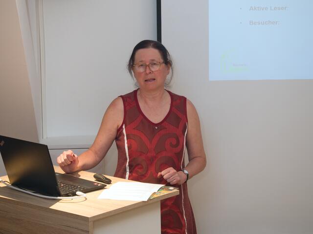 Leiterin der Bücherei - Sonja Kofelenz