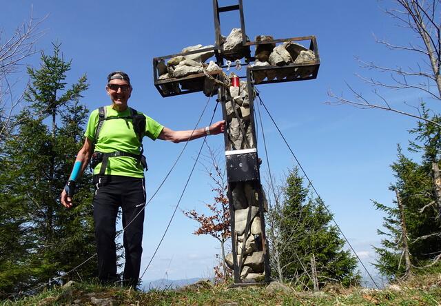 Auf dem höchsten Punkt des Frieslings mit 1.340m.