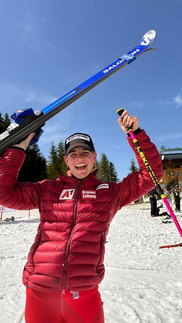 Viktoria Bürgler feierte ihren größten Erfolg. | Foto: Foto: Ski Austria