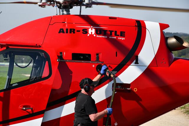 "Hot-Refueling" | Foto: Florian Auer - fotoschnappschuss.com