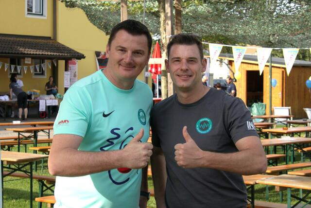 Sascha Artner und Alexander Harbich. | Foto: Christian Nowotny