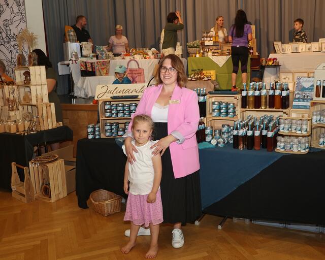 Organisatorin Julia Guntendorfer mit Emma | Foto: Helmut Klein