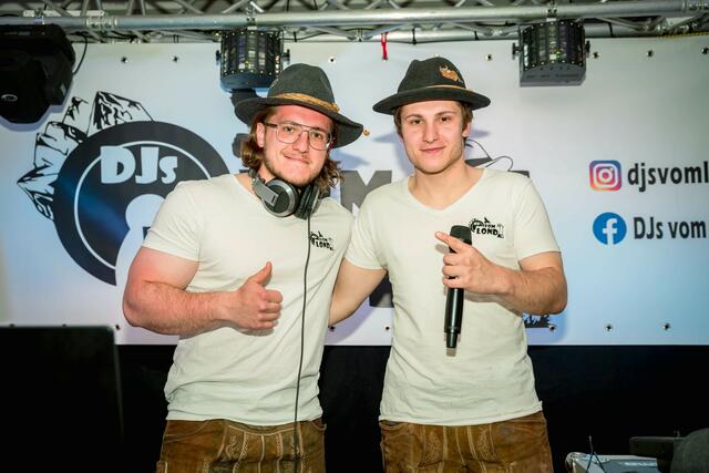 Die "DJs vom Lond" sorgten für die richtige Stimmungsmusik.