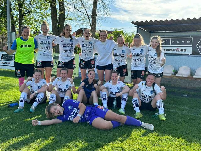 Die Spielerinnen der 1b jubelten über einen klaren 5:1-Auswärtssieg. | Foto: FC Südburgenland