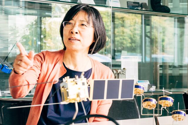 Die Weltraumforscherin Rumi Nakamura wurde zum wirklichen ÖAW-Mitglied gewählt.  | Foto: Klaus Pichler/ÖAW