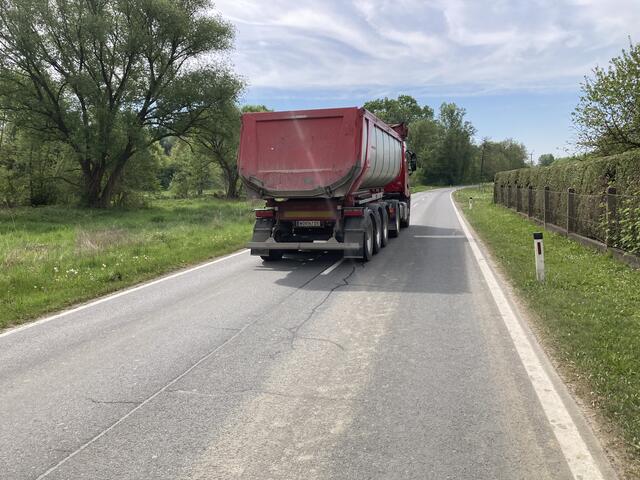 Das tut den Straßen nicht gut ...