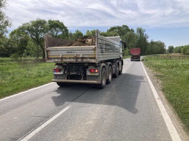 Die "Perlenkette-Schwertransporte" 