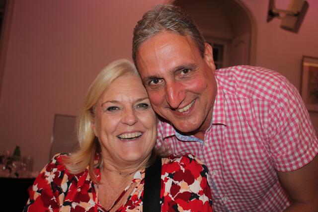 Andrea und Antonio waren auch auf der Tanzfläche zu finden