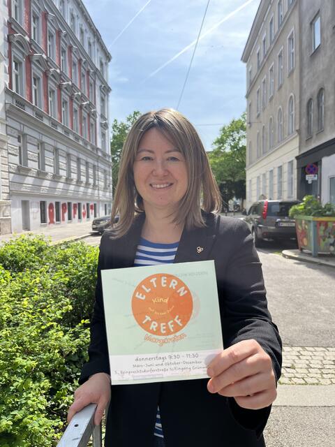 Bezirksvorsteherin Silvia Janković freut sich, dass das Projekt jetzt starten kann. | Foto: BV5