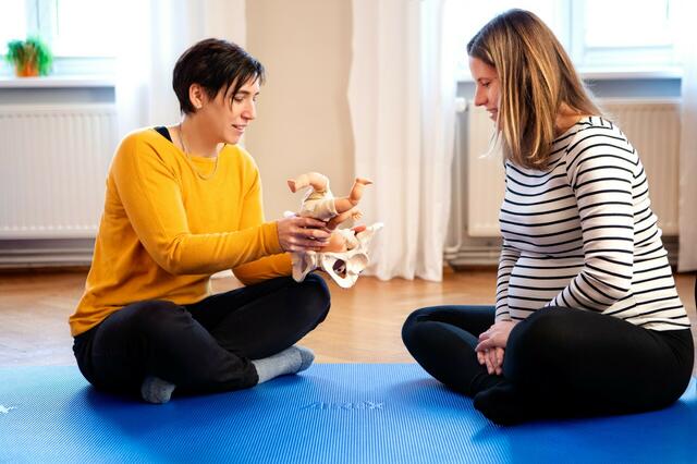 "ProMami": Irene Hinterhofer und ihre Kolleginnen kümmern sich in Purgstall in sehr umfassender Art und Weise um alle werdenden Eltern. | Foto: Fotostudio B&amp;G