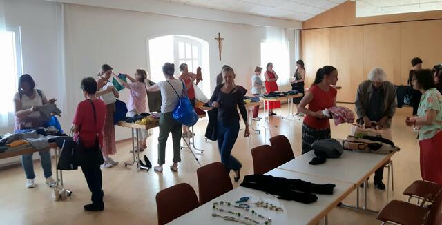 Jegliche Kleiderstücke konnten getauscht werden. | Foto: Grüne Liste Gablitz