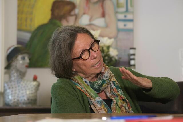 Renée Schroeder: Meist bleiben Forscherinnen und Forscher ewig im Labor, bis sie sterben. Ich hatte keine Lust, ewig da herumzuhängen. | Foto: Roland Ferrigato
