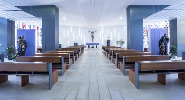 Der Gedenkgottesdienst findet in der Krankenhauskapelle der Barmherzigen Schwestern Ried statt.  | Foto: ©Krankenhaus Ried/Jungwirth