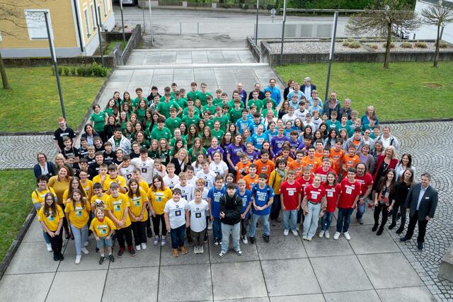 20 Teams aus zwölf Mittelschulen haben an der Lego League teilgenommen. | Foto: HTL Braunau