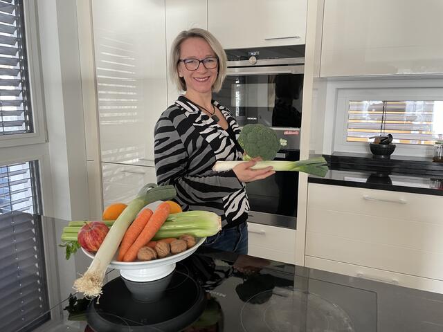 Andrea Frühwald ist Ernährungsberaterin und kennt sich aus was die richtige Ernährung betrifft. | Foto: Victoria Edlinger