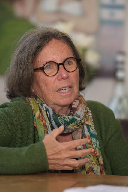 Renée Schroeder: Ich finde, der private Konsum von Cannabis sollte entkriminalisiert werden. In der Schulzeit haben wir alle Joints geraucht.  | Foto: Roland Ferrigato