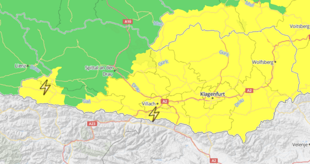ZAMG warnt vor Gewitter, Regen, Schnee und Glatteis. | Foto: ZAMG