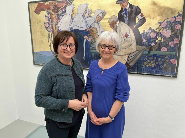 Christine Eckmayr und Elisabeth Medicus | Foto: Hospiz