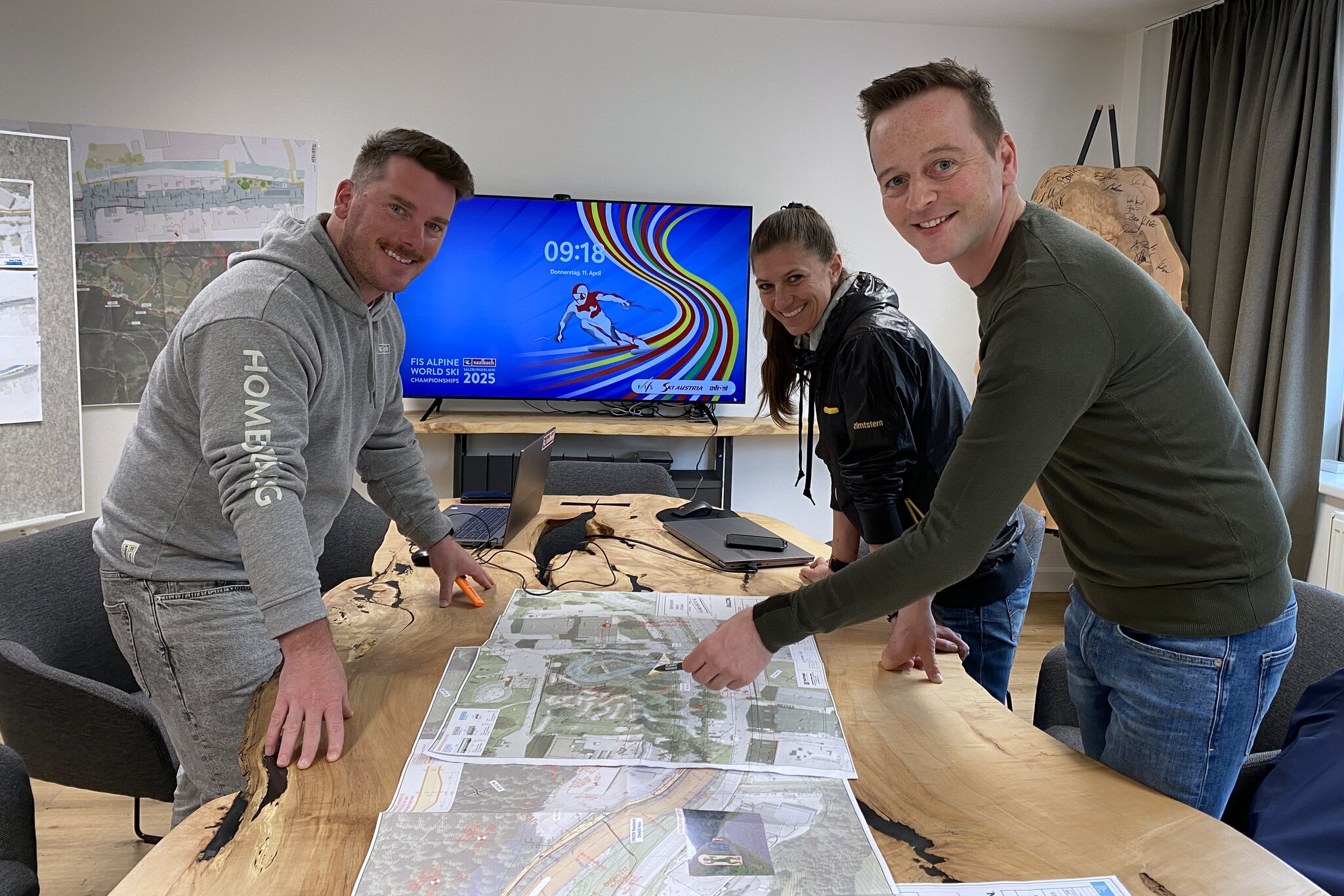SkiWeltmeisterschaft 2025 Die Arbeiten laufen auf Hochtouren Pinzgau