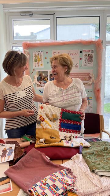 Ehrenamtsmitarbeiterinnen und Projektinitiatorinnen Margarete Tanzer und Elisabeth Seiser | Foto: Mater Salvatoris