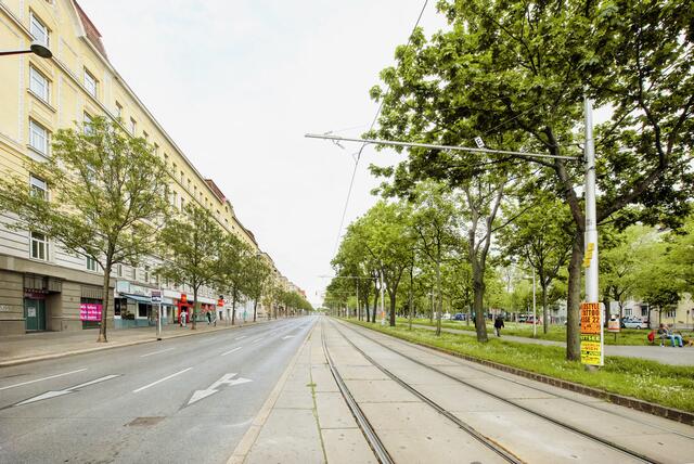 So sieht der Gürtel in Meidling derzeit aus.  | Foto: Grüne Bildungswerkstatt Wien
