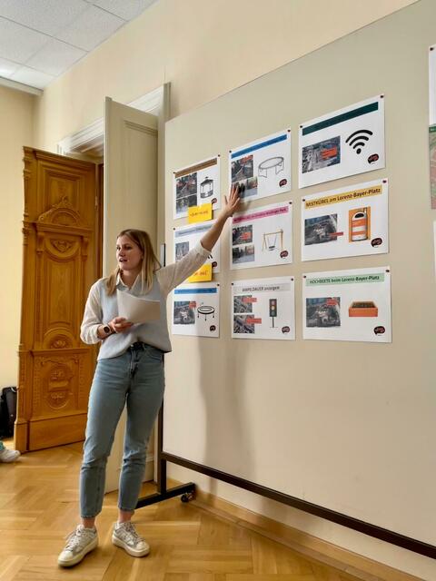 Es wurde bereits festgelegt welche Ideen umgesetzt werden. | Foto: BV 17