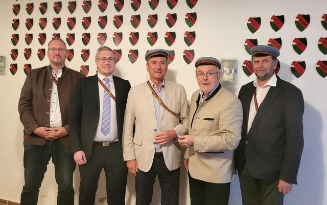 Martin Walters, Daniel Holzapfel, Andreas Kiefer, Michael Neureiter und Gernot Brandweiner.
